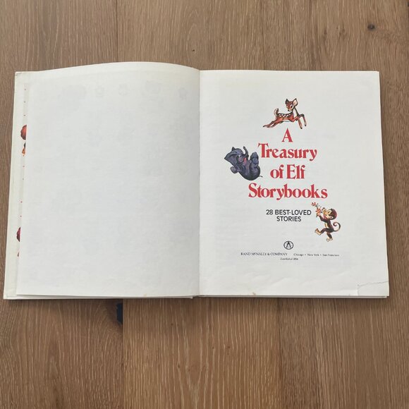 Vintage A Treasury of Elf Storybooks Book 1979 28 Best Loved Stories Bedtime - Picture 9 of 16